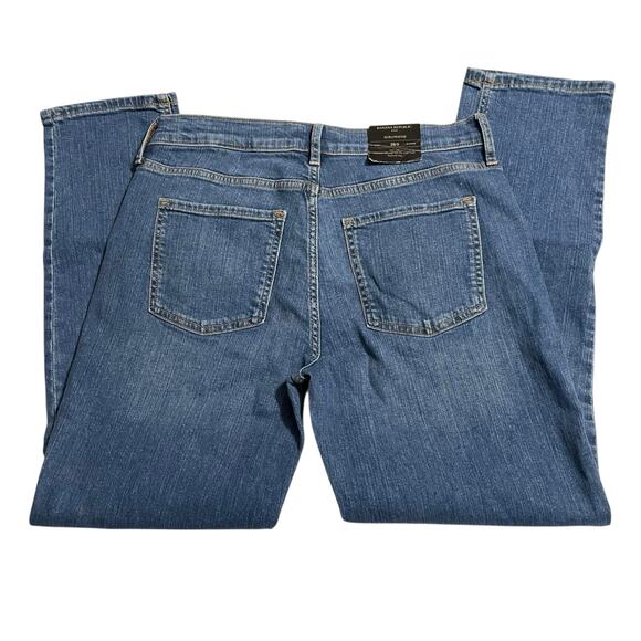 Banana Republic Womens Jeans 6 Blue Distressed Low Rise Relaxed Girlfriend Denim - Picture 5 of 12